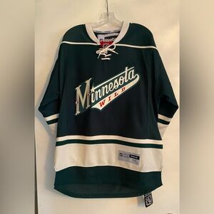 Authentic Minnesota Wild Jersey Signed by Zack Parise NWT